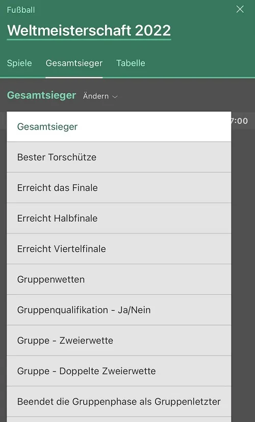 wm wetten 2022
