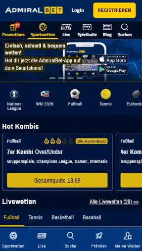 AdmiralBet App