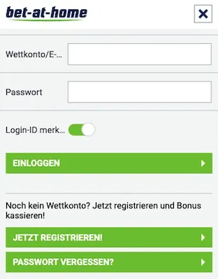 Bet-at-home Login 