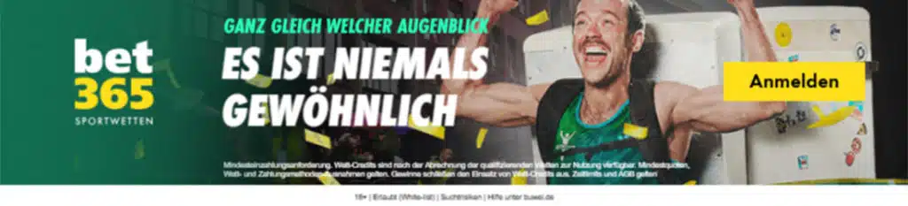 bester sportwetten bonus bet365
