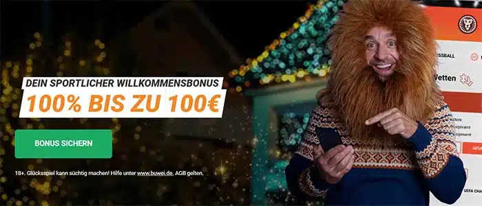 LeoVegas 100 % Bonus bis 100 €