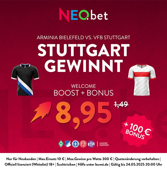 NEO.Bet DFB Pokalfinale Boost