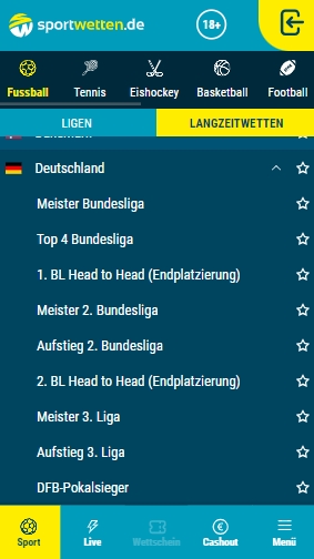 Sportwetten.de Fußball