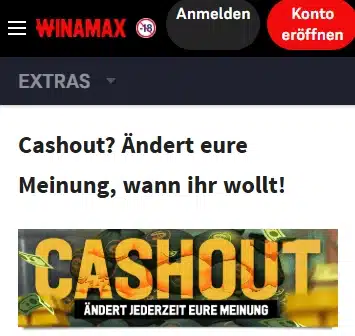 Winamax Cashout